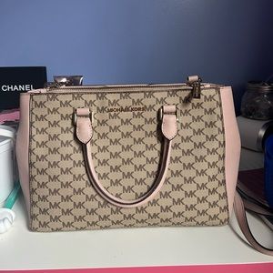 Michael kors satchel and wallet